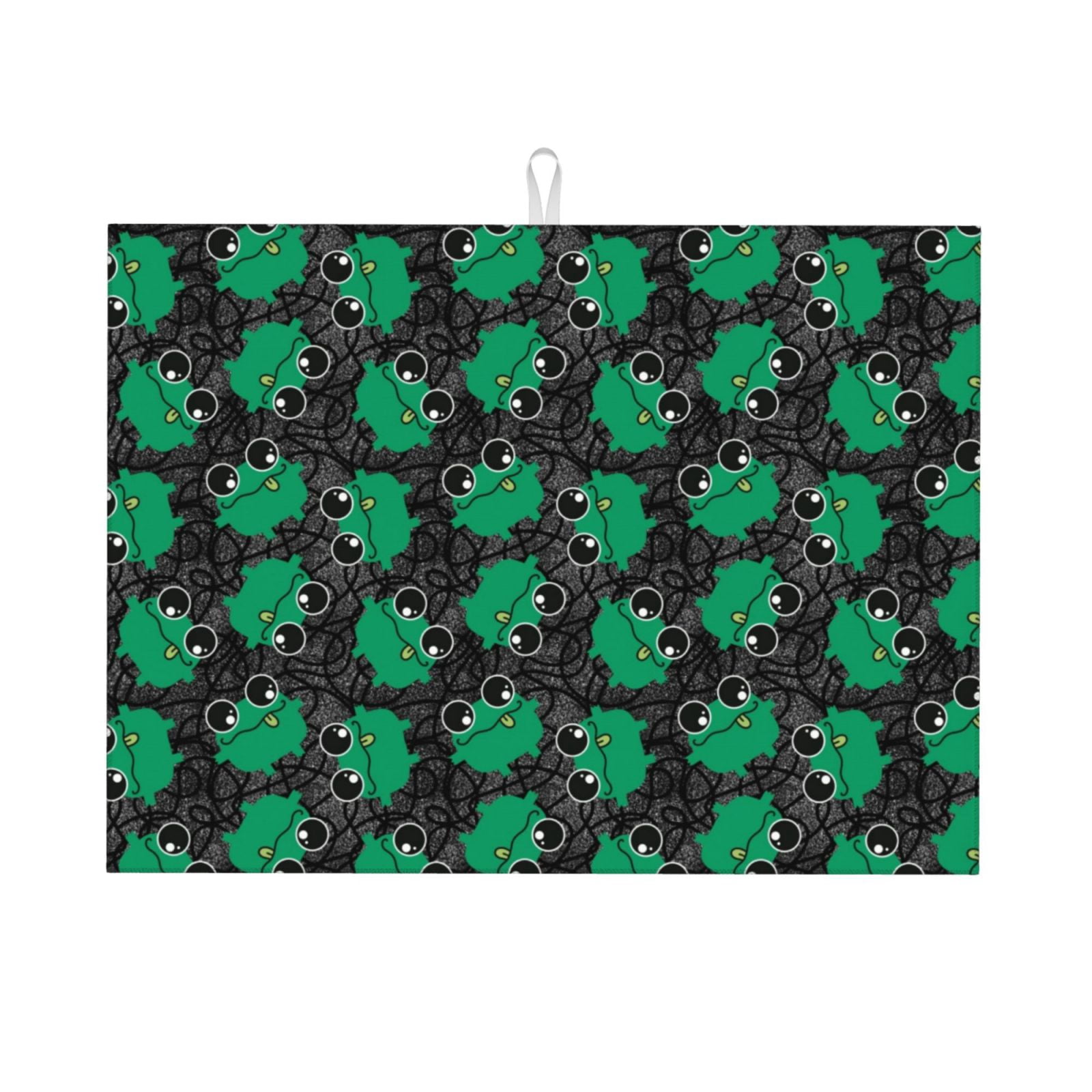 Gaeub Cartoon Kawaii Frogs Print Dish Drying Mats For Kitchen Counter ...