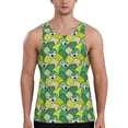 thumbnail image 1 of Gaeub Cartoon Koala Bear and Leaf Men's Athletic Tank Top, Workout Sleeveless Shirts, Running Tank Tops for Gym, Running, Training - 4X-Large, 1 of 9