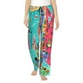 thumbnail image 1 of Gaeub Cartoon Map Of Europe Soft Pajama Pants for Women,&nbsp;Wide Leg Comfy Casual Lounge Yoga Capri Pants Wide Leg-, 1 of 6