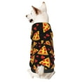 thumbnail image 1 of Gaeub Cartoon Pizza Dog Hoodie Sweatshirts Warm Dog Clothes for Small Dogs,Puppy and Cat Costume-Medium, 1 of 7