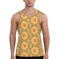thumbnail image 1 of Gaeub Cartoon Squirrel Men's Athletic Tank Top, Workout Sleeveless Shirts, Running Tank Tops for Gym, Running, Training - X-Large, 1 of 9