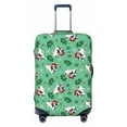 thumbnail image 1 of Gaeub Christmas French Bulldog Elastic Luggage Cover with Concealed Zipper Dust-Proof Luggage Cover Protector - 18-32 inch - Large, 1 of 9
