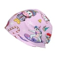 thumbnail image 1 of Gaeub Christmas Unicorns Knit Cuffed Beanie Top Level Beanie Men Women Winter Knit Caps Soft Ski Hat, 1 of 7