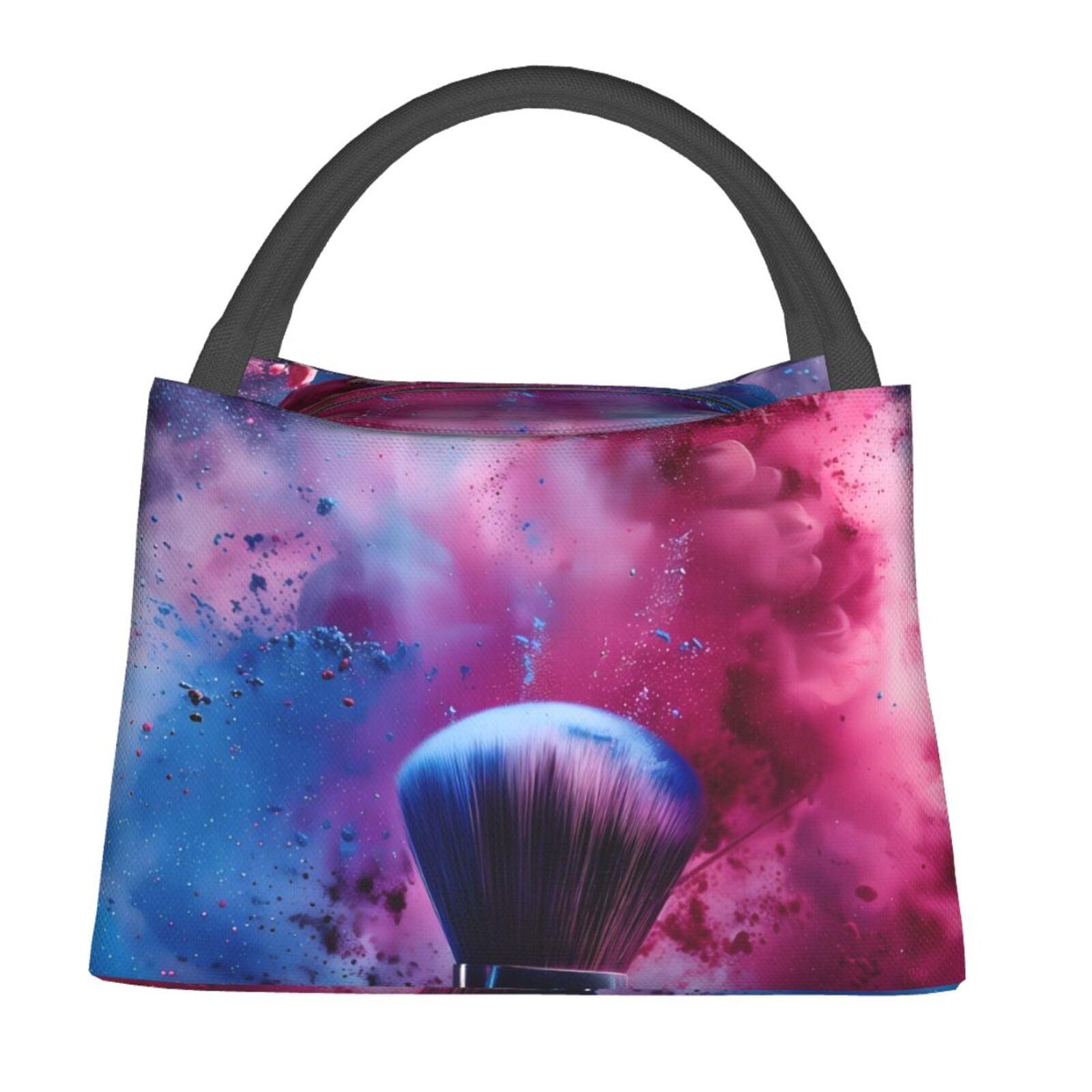 Gaeub Color Explosion Makeup Brush Collapsible Cooler Bag Insulated ...