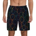 thumbnail image 1 of Gaeub Colorful Balloons Mens Swim Trunks Stretch Beach Shorts Quick Dry for Men Swim Shorts Swimwear with Pockets- Large, 1 of 9