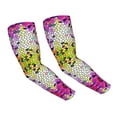 thumbnail image 1 of Gaeub Colorful Tie Dye Stained Glass 3 Cooling Sleeves for Men, Arm Sleeves, UV Sun Protection Sleeve to Cover with Silicone Anti-Slip, 1 of 8