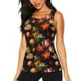 thumbnail image 1 of Gaeub Colorful Tulips Women's Workout Tank Tops Lightweight Sleeveless Shirts for Women for Athletic Running Tennis Yoga - Large, 1 of 9