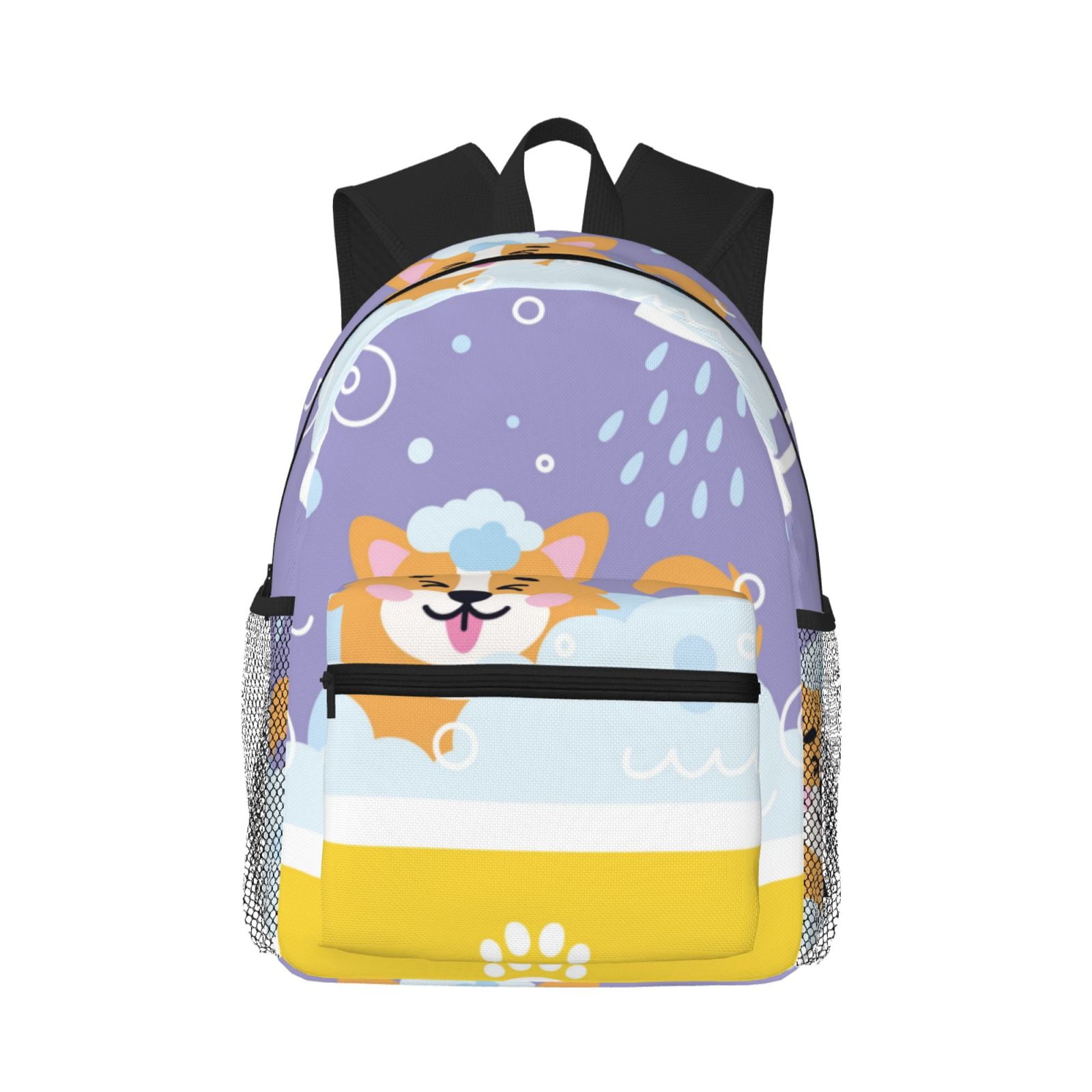 Gaeub Washing in Bathtub School Backpack Waterproof Bookbag for