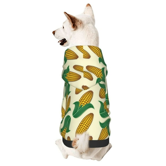 Gaeub Corn Dog Hoodie Sweatshirts Warm Dog Clothes for Small Dogs,Puppy and Cat Costume-X-Small