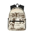 thumbnail image 1 of Gaeub Cows On The Farm School Backpack Waterproof Bookbag for Men Women College High School Bags, 1 of 8