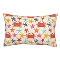Gaeub Crabs And Seastars Flannel Fleece Throw Blanket Cozy Home