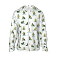 thumbnail image 1 of Gaeub Cute Avocado Yoga Men's and Women's UPF 50+ Long-Sleeved Sun Protection Clothing, Fishing Shirt Long Sleeve Zip - Small, 1 of 9