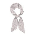thumbnail image 1 of Gaeub Cute Bow Tie Printed Silk Feeling Scarf ， Satin Head Scarf for Women,Silk Neck Scarf,Scarves,ashion Silky Satin Headscarf Wrap, Neck Scarves For Handbag Accessories, 1 of 6
