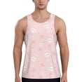thumbnail image 1 of Gaeub Cute Bunny Men's Athletic Tank Top, Workout Sleeveless Shirts, Running Tank Tops for Gym, Running, Training - Large, 1 of 9