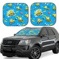 thumbnail image 1 of Gaeub Cute Car Cartoon Foldable Auto Sun Blocker Visor, Sunshade for Car Front Window, Keeps Your Vehicle Cool - Small, 1 of 7
