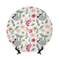 thumbnail image 1 of Gaeub Cute Cartoon Sloth Print Ceramic Plate,Dinner Plates,Bone China Decorative Plates with Display Stand,Art Ceramic Ornaments for Wall Hanging Decoration-6in, 1 of 6