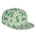 thumbnail image 1 of Gaeub Cute Dinosaurs in Space Flat Bill Snapback Hats Baseball Caps with Adjustable for Running Workouts and Outdoor Activities, 1 of 9