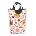 Gaeub Cute Dog Print 50L Large Laundry Hampers with Handles