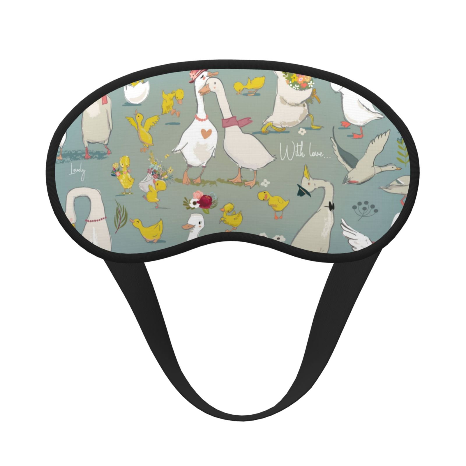 Gaeub Cute Farm Birds Printed Sleep Mask, Eye Masks for Sleeping, Eye ...