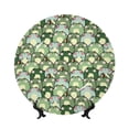 thumbnail image 1 of Gaeub Cute Frog Print Ceramic Plate,Dinner Plates,Bone China Decorative Plates with Display Stand,Art Ceramic Ornaments for Wall Hanging Decoration-7in, 1 of 6