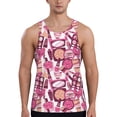 thumbnail image 1 of Gaeub Cute Girl Men's Athletic Tank Top, Workout Sleeveless Shirts, Running Tank Tops for Gym, Running, Training - 3X-Large, 1 of 9