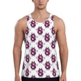 thumbnail image 1 of Gaeub Cute Number 8 Men's Athletic Tank Top, Workout Sleeveless Shirts, Running Tank Tops for Gym, Running, Training - 4X-Large, 1 of 9