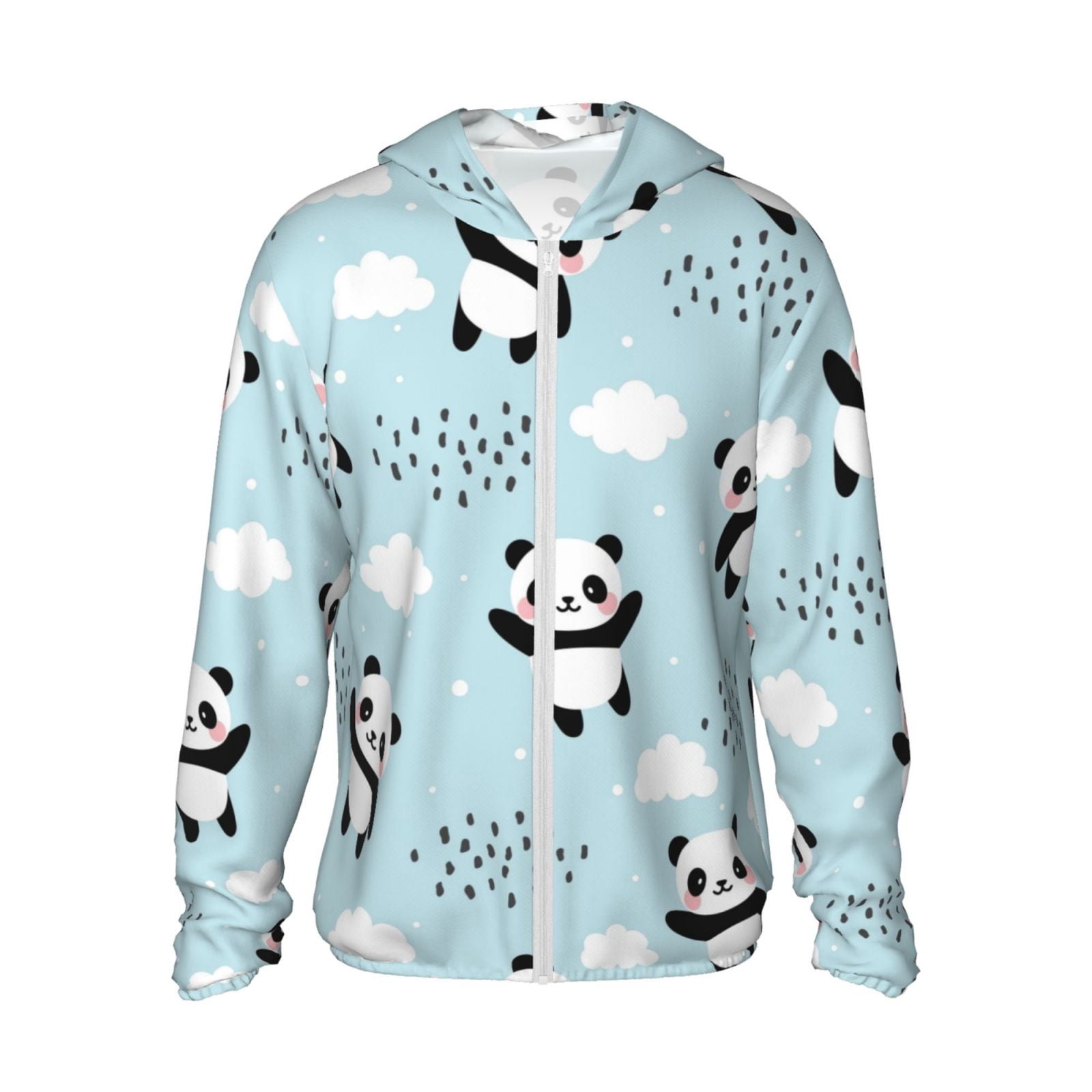 Women's Long Sleeved Panda Print