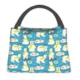 thumbnail image 1 of Gaeub Cute Polar Bear Fishing Collapsible Cooler Bag Insulated,Leakproof Food Bag for Hot or Cold Food Delivery,Travel Insulated Bag, or Beach Cooler Bags, 1 of 6