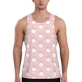 thumbnail image 1 of Gaeub Cute Rabbit Men's Athletic Tank Top, Workout Sleeveless Shirts, Running Tank Tops for Gym, Running, Training - 4X-Large, 1 of 9