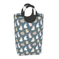 Gaeub Cute Rabbit Print 50L Large Laundry Hampers with Handles
