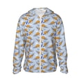 thumbnail image 1 of Gaeub Cute Sloth Men's and Women's UPF 50+ Long-Sleeved Sun Protection Clothing, Fishing Shirt Long Sleeve Zip - Large, 1 of 9