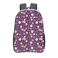 thumbnail image 1 of Gaeub Cute Squirrel Floral Print Clear Backpack ,Clear Transparent Backpack, PVC Bag with Side Pockets,for Concert, Beach, Work, Travel & Sporting, 1 of 7