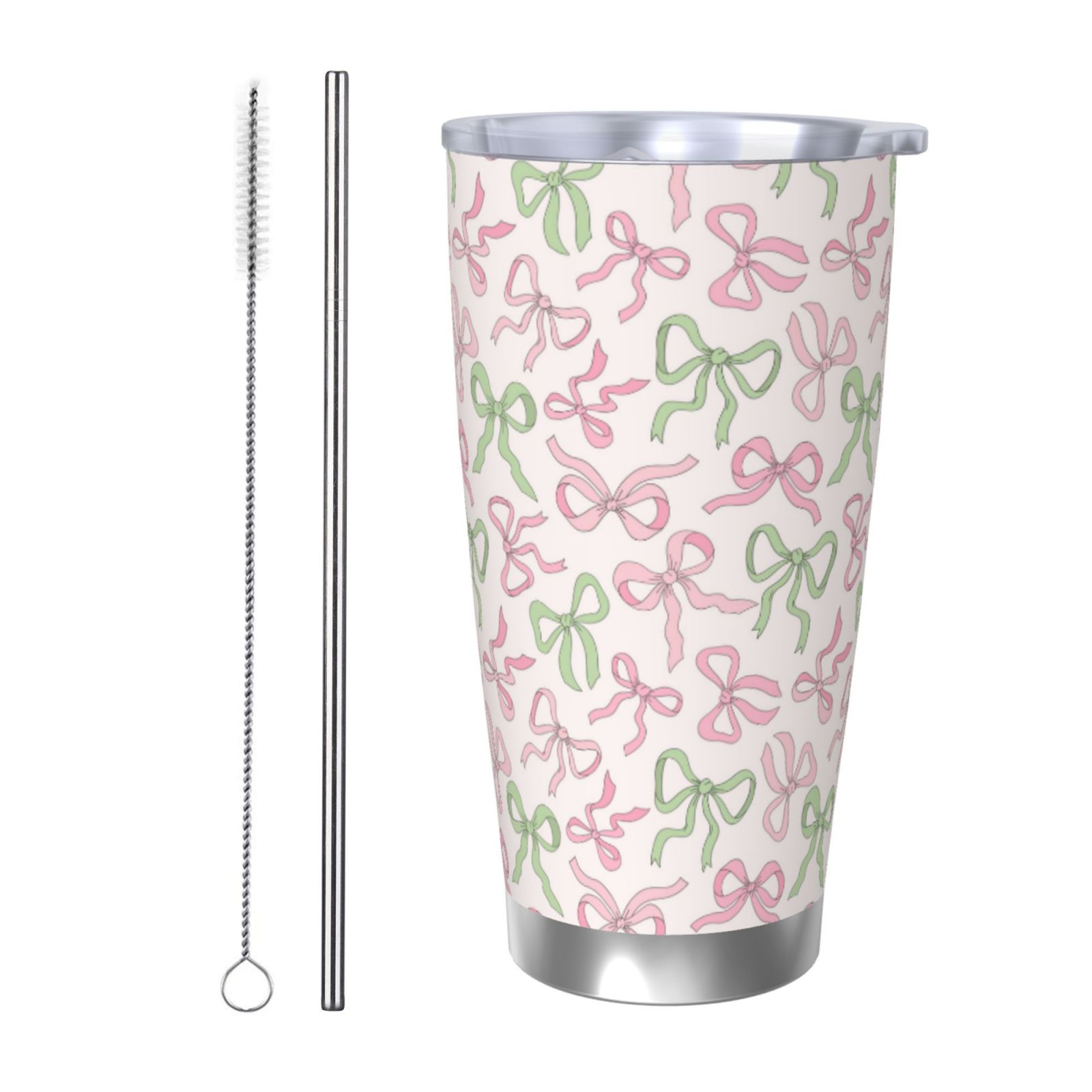 Gaeub Cute ribbons set Print 20-Ounce Stainless Steel Car Cup,Tumblers ...