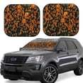 thumbnail image 1 of Gaeub Daisies Foldable Auto Sun Blocker Visor, Sunshade for Car Front Window, Keeps Your Vehicle Cool - Large, 1 of 7