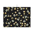 thumbnail image 1 of Gaeub Daisy Print Dish Drying Mats For Kitchen Counter, Kitchen Drying Mat, Large Dish Drying Pad for Kitchen Counter, Microfiber Dish Drying Mat for Sinks, Drainer Mats, 18x24in, 1 of 7