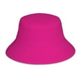 thumbnail image 1 of Gaeub Darkmagenta Printed Double Sided Reflective Bucket Hat Foldable Sun Hat for Camping Hiking Fishing, 1 of 1