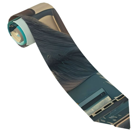 Gaeub Desert Monkeys Drive Men's Classic Woven Jacquard Necktie Perfect for Weddings & Parties