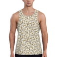 thumbnail image 1 of Gaeub Different Butterflys Men's Athletic Tank Top, Workout Sleeveless Shirts, Running Tank Tops for Gym, Running, Training - Large, 1 of 9