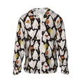 thumbnail image 1 of Gaeub Different Ghosts Men's and Women's UPF 50+ Long-Sleeved Sun Protection Clothing, Fishing Shirt Long Sleeve Zip-Small, 1 of 7