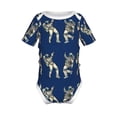thumbnail image 1 of Gaeub Disco party Astronaut Dancing Print Infant Climbing Onesie,Toddler Outfit,Newborn Baby Bodysuit,Baby Boy Girl Clothes -2 Years, 1 of 6