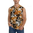 thumbnail image 1 of Gaeub Dogs Different Breeds Men's Sleeveless Muscle Shirts Workout Tank Tops, Odor Protection and Comfortable - Small, 1 of 8
