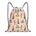 thumbnail image 1 of Gaeub Dogs In Different Poses Drawstring Backpack Bag Sport Gym Sackpack Heavy Duty String Backpack for Men Women-Medium, 1 of 6