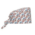 thumbnail image 1 of Gaeub Donkey Print Cleaning Working Cap,Unisex Scrub Cap Nurse Hat,No-Slip Scrub Cap for Men & Women, 1 of 7