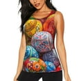 thumbnail image 1 of Gaeub Easter Eggs Women's Workout Tank Tops Lightweight Sleeveless Shirts for Women for Athletic Running Tennis Yoga - Small, 1 of 9
