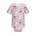 thumbnail image 1 of Gaeub Easter Rabbit Print Infant Climbing Onesie,Toddler Outfit,Newborn Baby Bodysuit,Baby Boy Girl Clothes -6 Months, 1 of 6