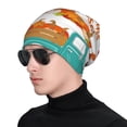 thumbnail image 1 of Gaeub Fall Pumpkins Print Beanie Hats for Men Women,Winter Caps,Knit Cuffed Beanie,Cuffed Cap,Great for Winter Activities, 1 of 7