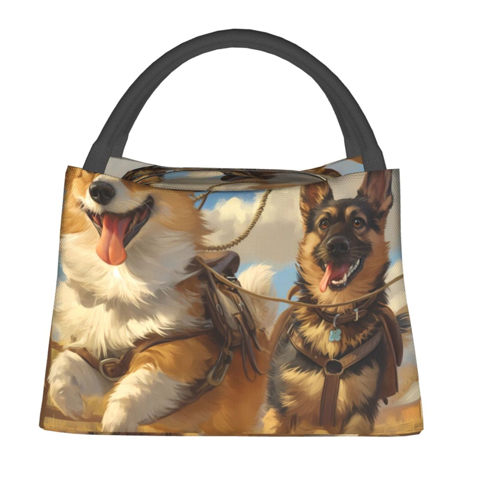 Gaeub Farm German Shepherd Collapsible Cooler Bag Insulated