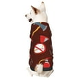 Gaeub Fire Extinguisher Dog Hoodie Sweatshirts Warm Dog Clothes for