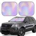 thumbnail image 1 of Gaeub Fish Scale1 Foldable Auto Sun Blocker Visor, Sunshade for Car Front Window, Keeps Your Vehicle Cool - Large, 1 of 7