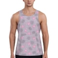thumbnail image 1 of Gaeub Flamingo Men's Athletic Tank Top, Workout Sleeveless Shirts, Running Tank Tops for Gym, Running, Training - 3X-Large, 1 of 9